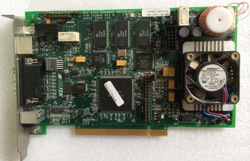 PCI LITE HEADBOX INTERFACE 103806 REV B EXCEL ECH LTD.XLTEK